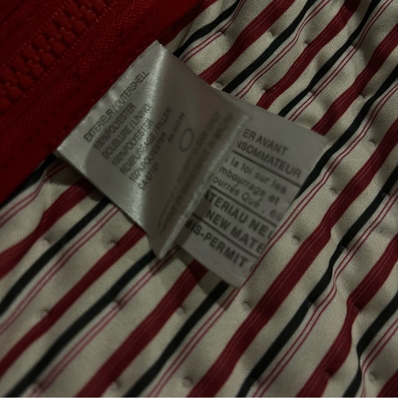 HILARY RADLEY - Vintage Red Quilted Jacket - Women’s L - Picture 9 of 13